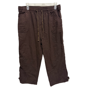 Erika Chocolate Cotton Pants